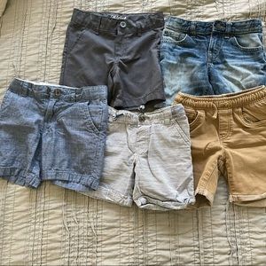 5 Pairs Toddler Shorts